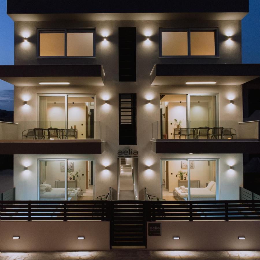 Aelia Seaside Luxury Suites 内亚卡瓦里 外观 照片