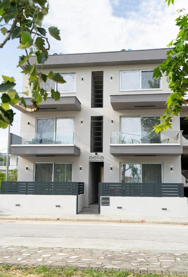 Aelia Seaside Luxury Suites 内亚卡瓦里 外观 照片